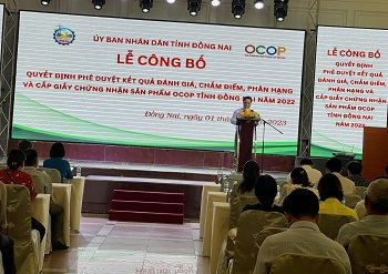 Đồng Nai có 58 sản phẩm được chứng nhận sản phẩm OCOP năm 2022_hình 2.jpg